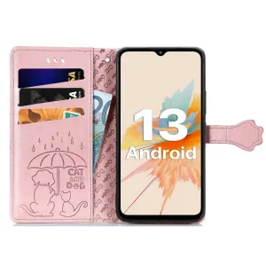 ART ANIMALS Peňaženkový obal pre Umidigi G5 / G5A ružovozlatý
