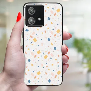 MY ART Ochranný kryt pre Motorola Edge 40 Neo ORANGE TERRAZZO (165)
