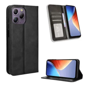 BUSINESS Peňaženkové puzdro pre Blackview A96 čierne