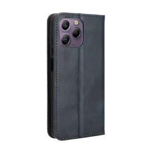 BUSINESS Peňaženkové puzdro pre Blackview A96 modré