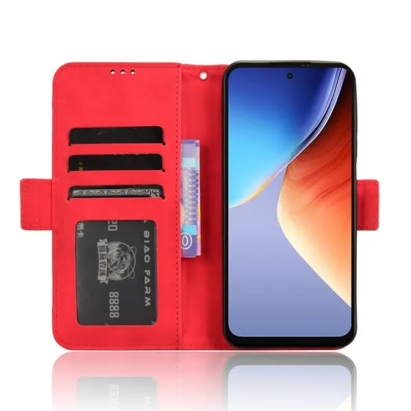 SLOT Peňaženkový obal pre Blackview A96 červený