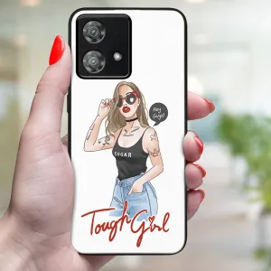 MY ART Ochranný kryt pre Motorola Edge 40 Neo TOUGH GIRL (131)