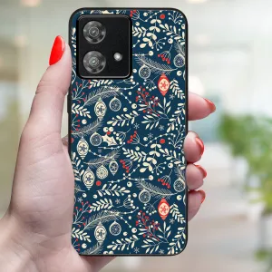 MY ART Kryt s vianočným dizajnom Motorola Edge 40 Neo MISTLETOE (070)