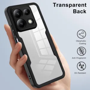 DUAL Obojstranný kryt s fóliou Xiaomi Redmi Note 13 5G červený