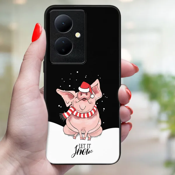 MY ART Kryt s vianočným dizajnom Vivo V29 Lite 5G LET IT SNOW (075)