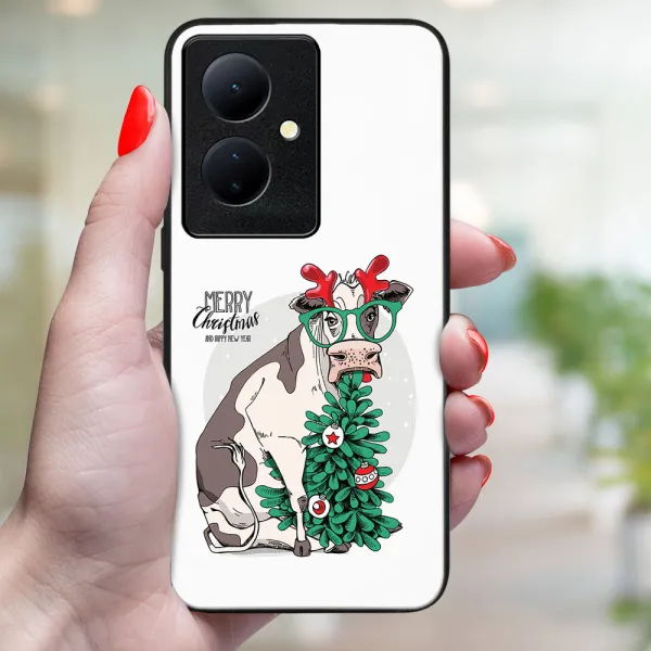 MY ART Kryt s vianočným dizajnom Vivo V29 Lite 5G MERRY CHRISTMAS (074)