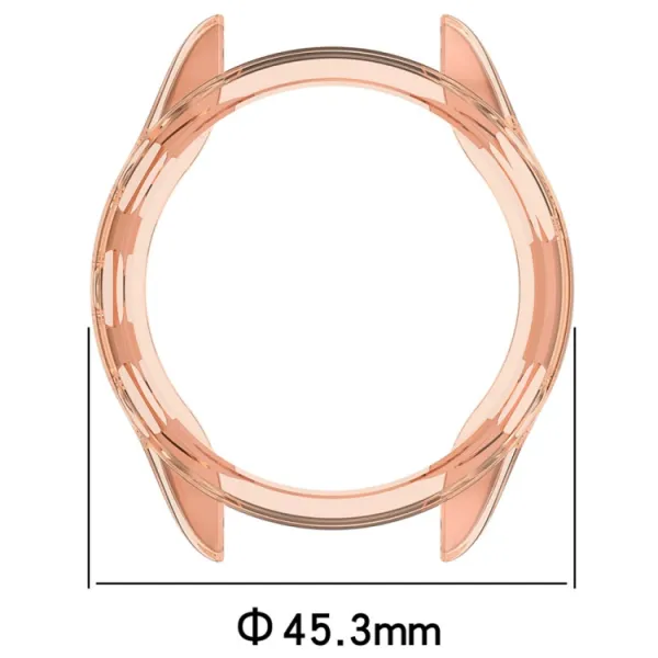 TPU HALF COVER Kryt pre Garmin Forerunner 165 / 165 Music čierny