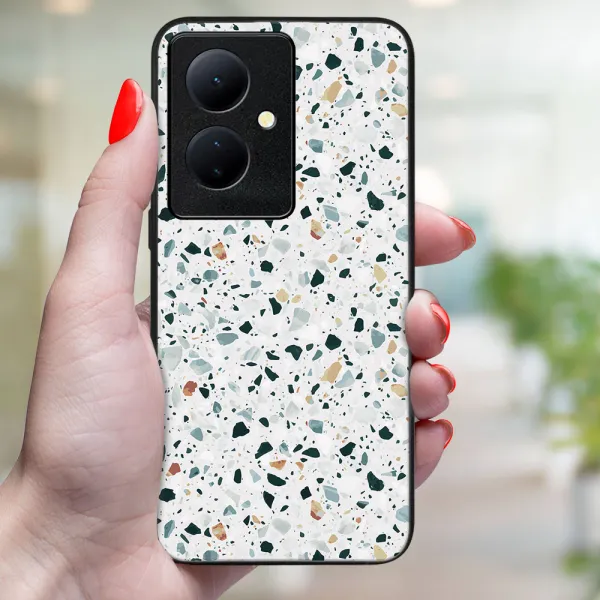 MY ART Ochranný kryt pre Vivo V29 Lite 5G GREY TERRAZZO (163)