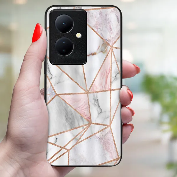 MY ART Ochranný kryt pre Vivo V29 Lite 5G PINK MARBLE (143)