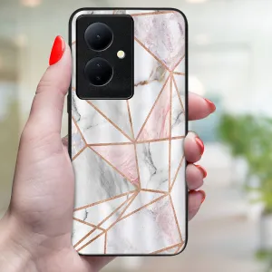 MY ART Ochranný kryt pre Vivo V29 Lite 5G PINK MARBLE (143)