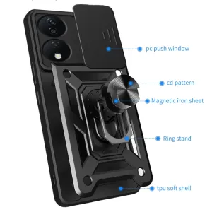 RING CAMERA Kryt s držiakom pre Honor X7b modrý