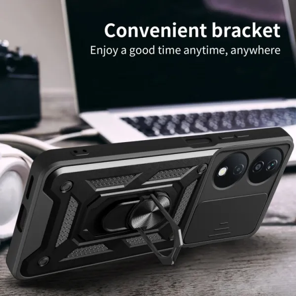 RING CAMERA Kryt s držiakom pre Honor X7b modrý
