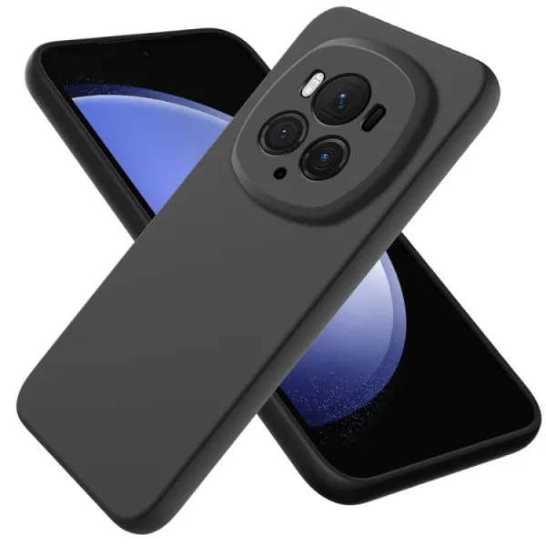 RUBBER Ochranný obal pre Honor Magic6 Pro čierny
