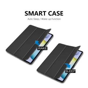 ENKAY LEATHER Zaklápací obal pre Samsung Galaxy Tab S6 Lite 2024 / S6 Lite 2022 / S6 Lite šedý