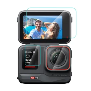 PULUZ 3in1 Set ochranných skiel pre Insta360 Ace Pro