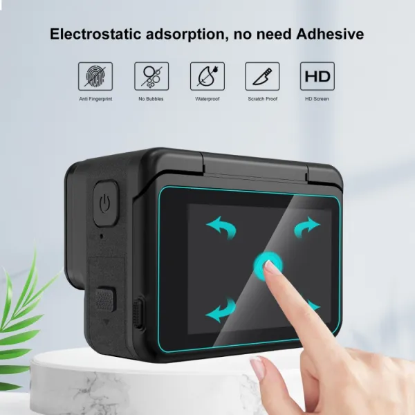 PULUZ 3in1 Set ochranných skiel pre Insta360 Ace Pro