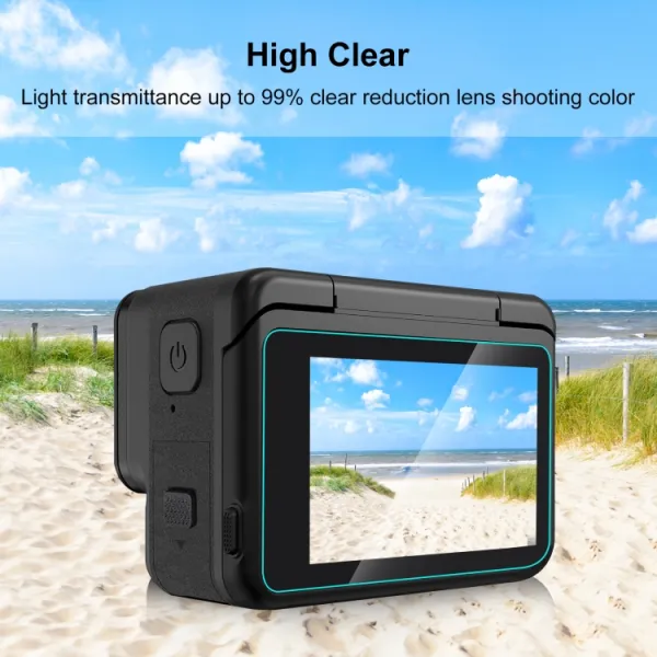 PULUZ 3in1 Set ochranných skiel pre Insta360 Ace Pro
