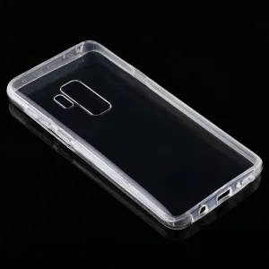 Obojstranný ochranný kryt Samsung Galaxy S9 Plus priehľadný