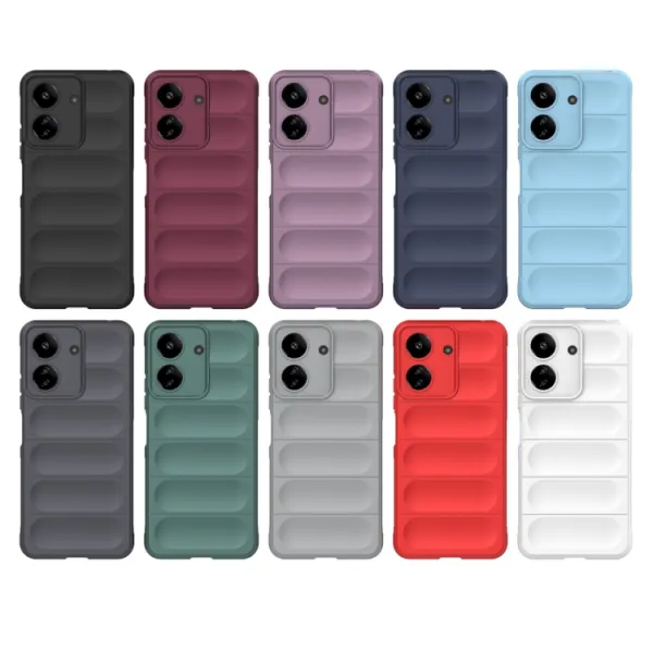 STEPS Ochranný kryt pre Xiaomi Redmi 13C / Poco C65 tmavozelený
