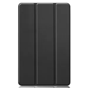 LEATHER Zaklápací kryt pre Samsung Galaxy Tab S6 Lite 2024 / S6 Lite 2022 / S6 Lite čierny