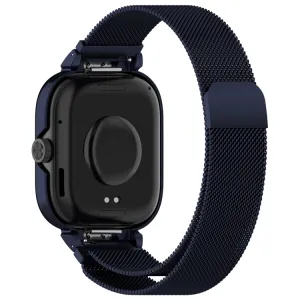 SET MILANESE Kovový obal na hodinky + remienok CMF Watch Pro modrý