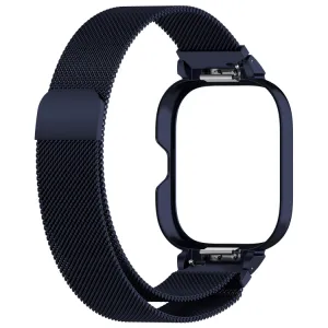 SET MILANESE Kovový obal na hodinky + remienok CMF Watch Pro modrý