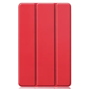 LEATHER Zaklápací kryt pre Samsung Galaxy Tab S6 Lite 2024 / S6 Lite 2022 / S6 Lite červený
