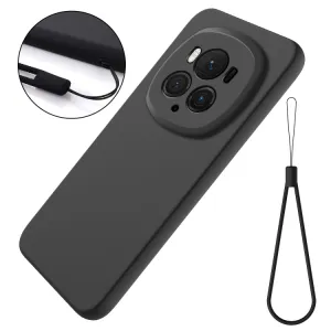 RUBBER Ochranný obal pre Honor Magic6 Pro čierny