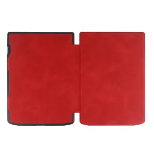 SOFT Zaklápacie puzdro Pocketbook InkPad 4 743G / InkPad Color 3 743K3 / InkPad Color 2 743 červené