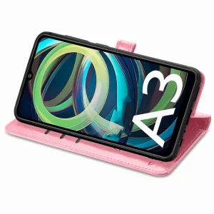 ART ANIMALS Peňaženkový obal pre Xiaomi Redmi A3 ružový