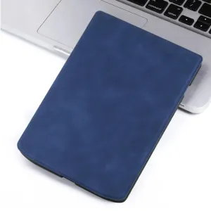 SOFT Zaklápacie puzdro Pocketbook InkPad 4 743G / InkPad Color 3 743K3 / InkPad Color 2 743 tmavomodré