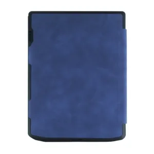 SOFT Zaklápacie puzdro Pocketbook InkPad 4 743G / InkPad Color 3 743K3 / InkPad Color 2 743 tmavomodré