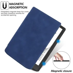 SOFT Zaklápacie puzdro Pocketbook InkPad 4 743G / InkPad Color 3 743K3 / InkPad Color 2 743 tmavomodré