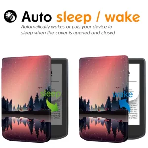 ART Zaklápacie puzdro pre Pocketbook 629 Verse / Pocketbook 634 Verse Pro SUNSET