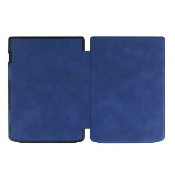 SOFT Zaklápacie puzdro Pocketbook InkPad 4 743G / InkPad Color 3 743K3 / InkPad Color 2 743 tmavomodré