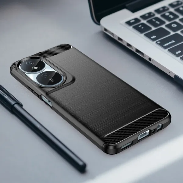 FLEXI TPU Ochranný kryt Honor 90 Smart 5G čierny