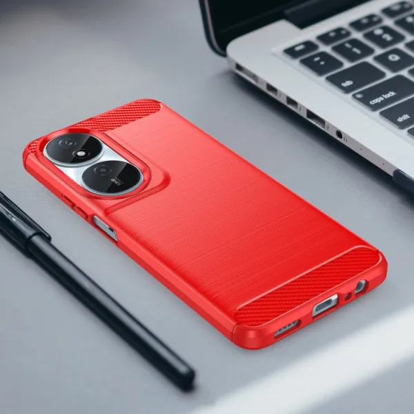 FLEXI TPU Ochranný kryt Honor 90 Smart 5G červený