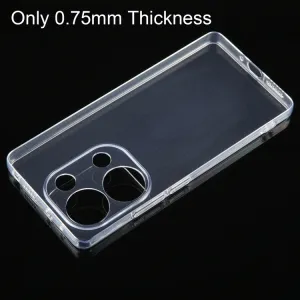 TPU Silikónový obal pre Xiaomi Redmi Note 13 Pro priehľadný