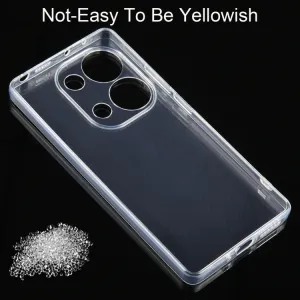 TPU Silikónový obal pre Xiaomi Redmi Note 13 Pro priehľadný