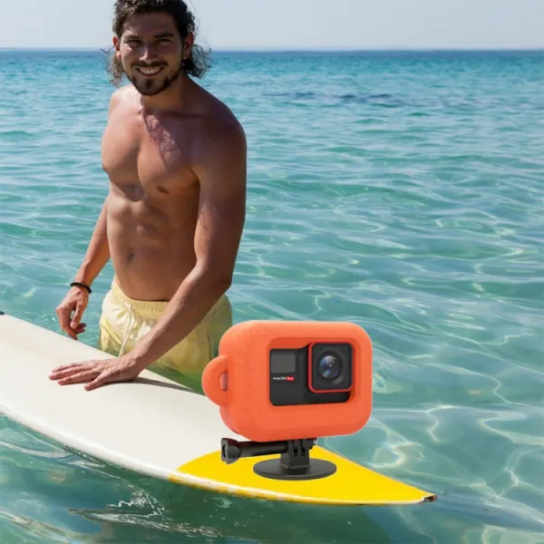 PULUZ EVA Plávajúce puzdro pre Insta360 Ace / Ace Pro oranžové