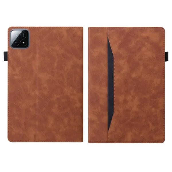 FLATY Zaklápacie puzdro pre Xiaomi Pad 6S Pro hnedé