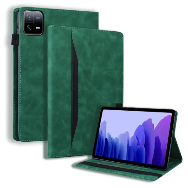 FLATY Zaklápacie puzdro pre Xiaomi Pad 6S Pro zelené