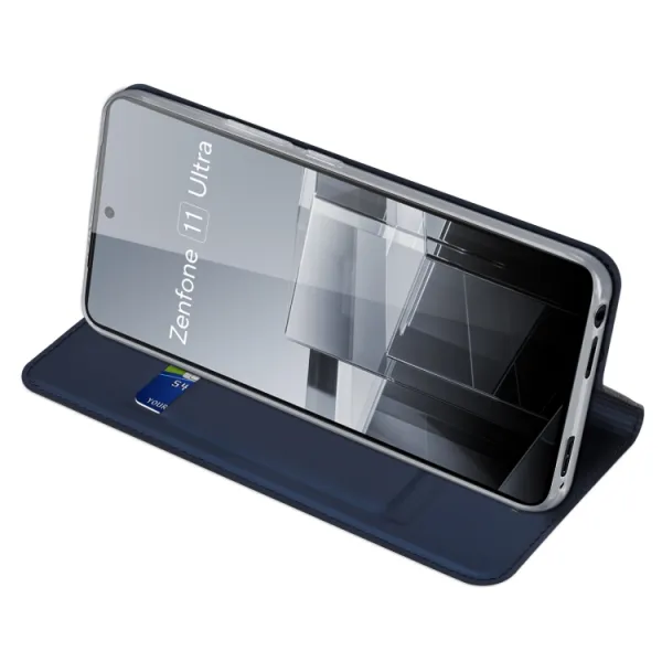 DUX Zaklápacie puzdro pre Asus Zenfone 11 Ultra modré