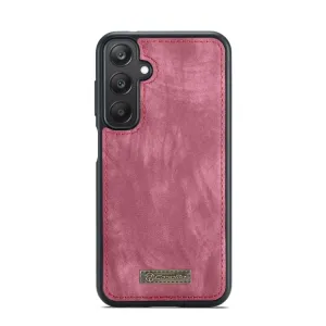WALLET Ochranný kryt s peňaženkou 2v1 pre Samsung Galaxy A25 5G červený