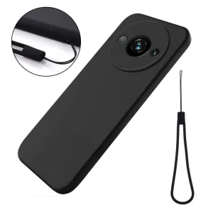 RUBBER Ochranný kryt pre Xiaomi Redmi A3 čierny