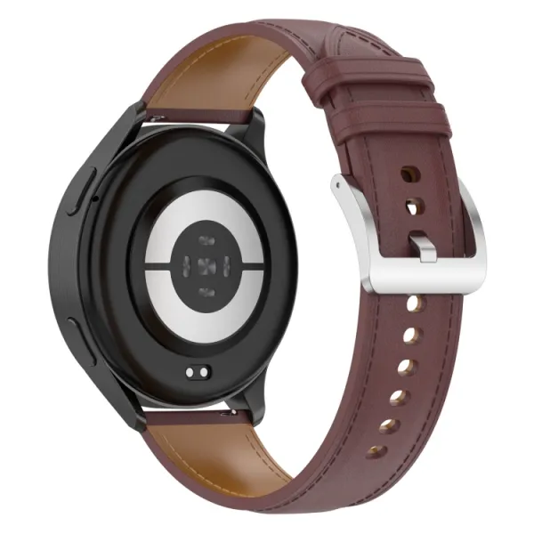 LEATHER Kožený remienok pre Xiaomi Watch 2 tmavohnedý