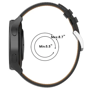 LEATHER Kožený remienok pre Xiaomi Watch 2 tmavoružový