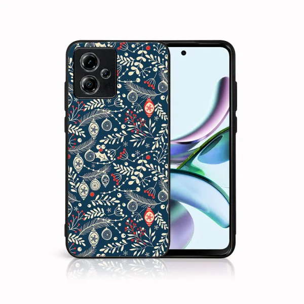 MY ART Kryt s vianočným dizajnom Motorola Moto G54 5G / G54 Power Edition 5G MISTLETOE (070)