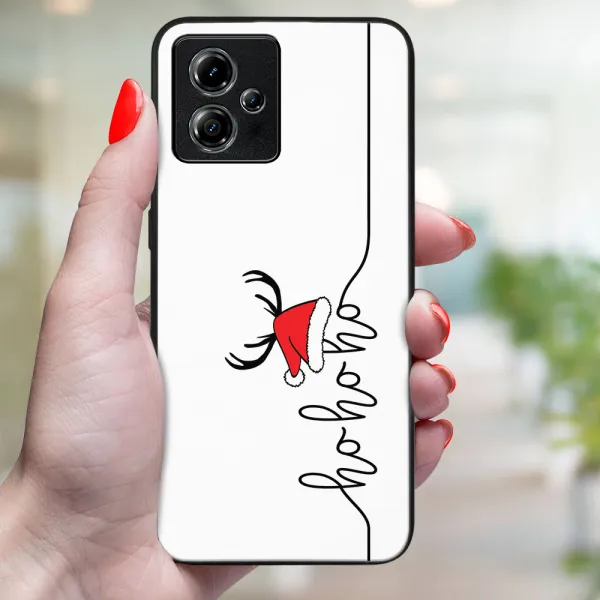 MY ART Kryt s vianočným dizajnom Motorola Moto G14 HOHOHO (073)
