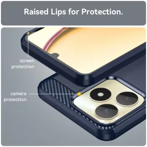 FLEXI TPU Ochranný kryt Realme Note 50 modrý
